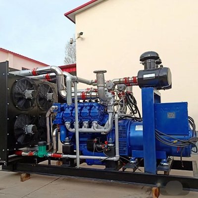 華中動力燃氣發電機組 為化糞站與養豬場沼氣發電提供高效能源解決方案